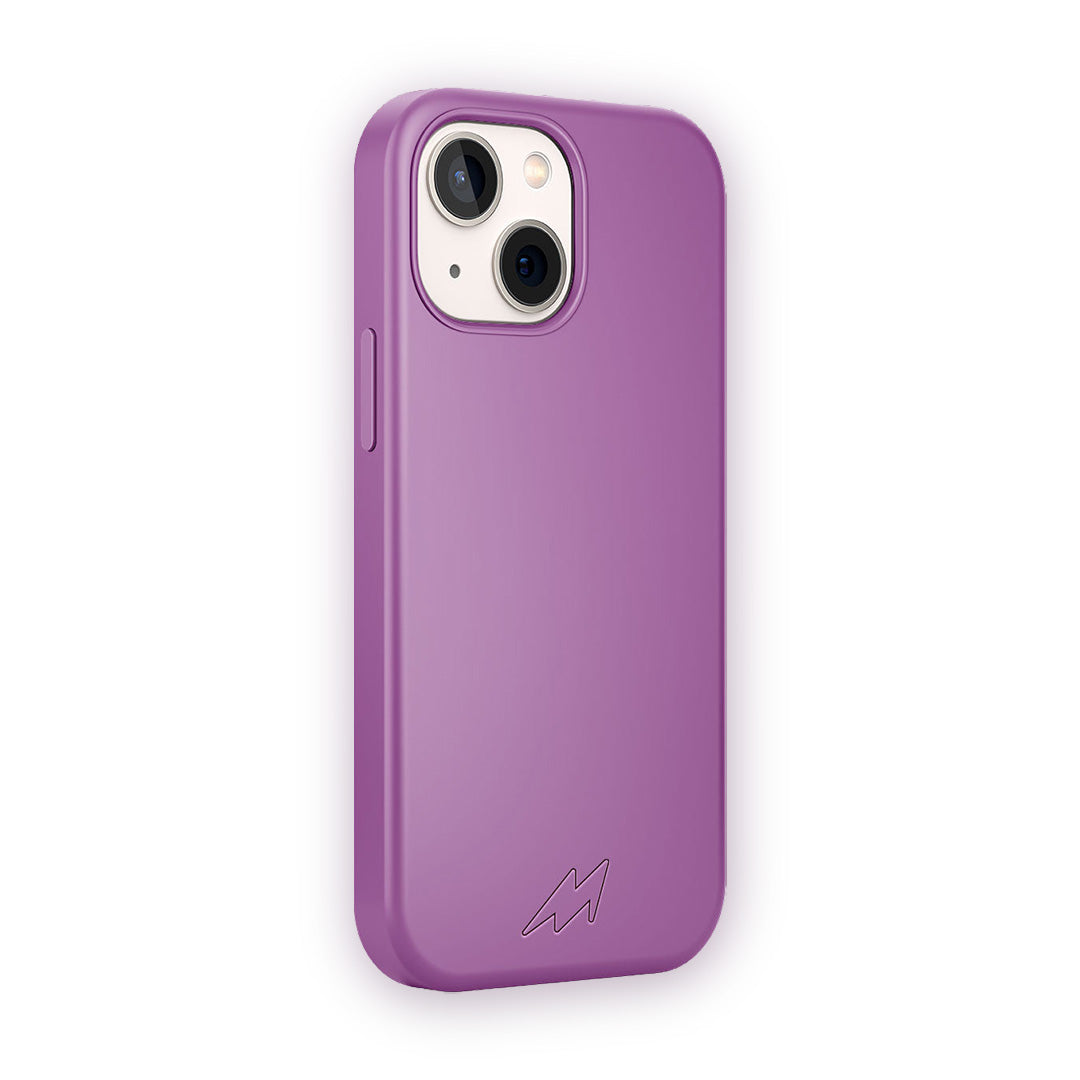 Basics iPhone 13 Mini Silicone Case Purple | Macmerise