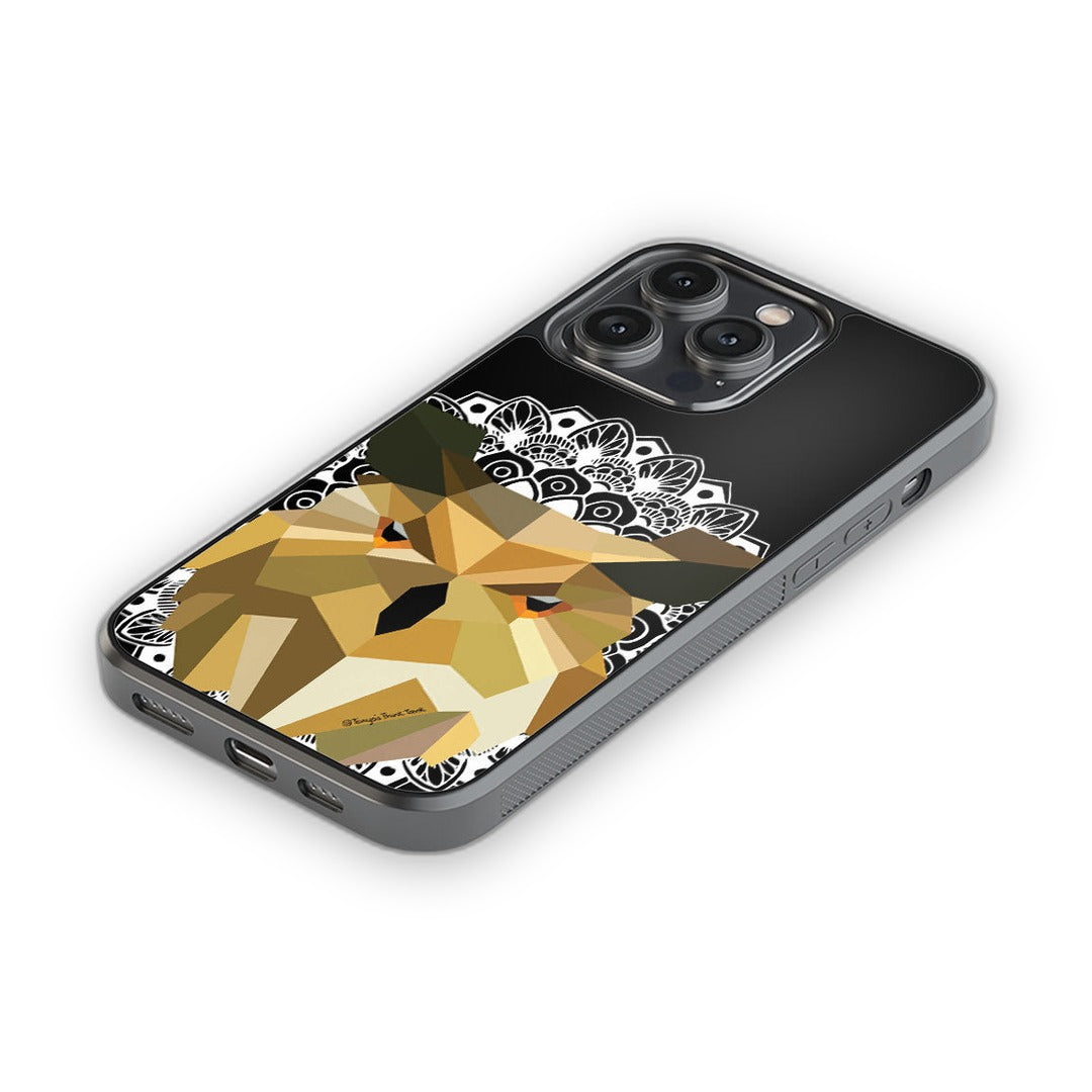 Owl Poly Glass iPhone Case for iPhone 14 Pro Max | Macmerise