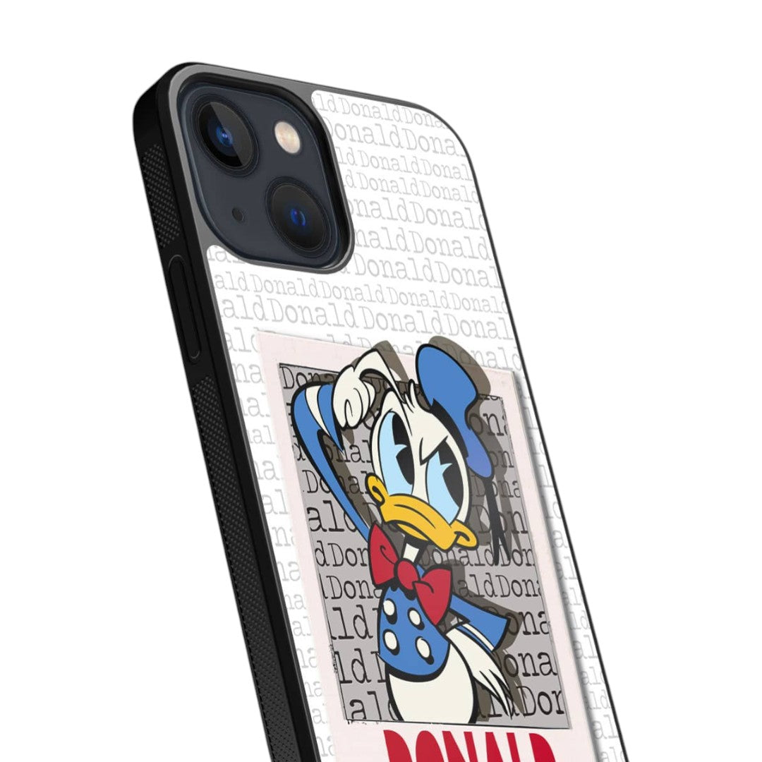 Hello Mr Donald Glass iPhone Case for iPhone 13 Mini | Macmerise