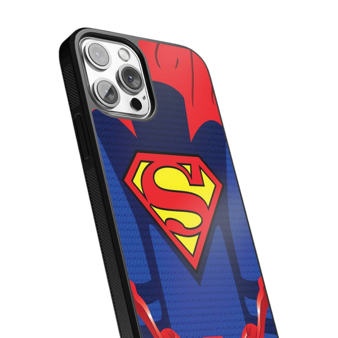 Suit Up Superman Glass iPhone Case for iPhone 12 Pro Max | Macmerise
