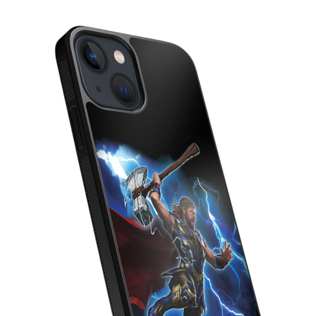 Worthy Thor Attack Glass iPhone Case for iPhone 13 | Macmerise