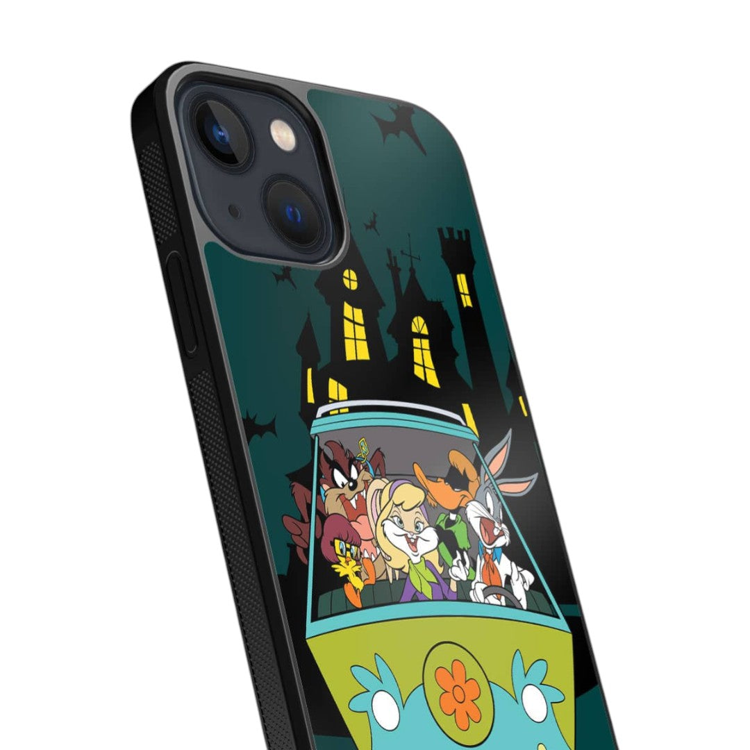 Looney Zoinks Glass iPhone Case for iPhone 13 | Macmerise