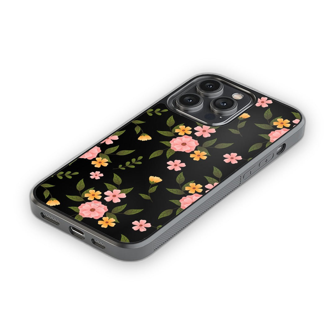 Sk Periwinkle Black Glass iPhone Case for iPhone 14 Pro Max | Macmerise