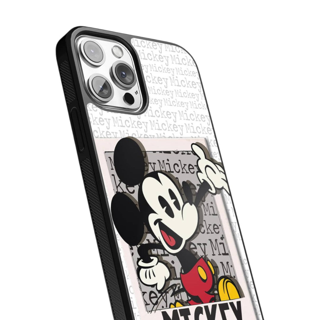 Hello Mr Mickey Glass iPhone Case for iPhone 13 Pro | Macmerise