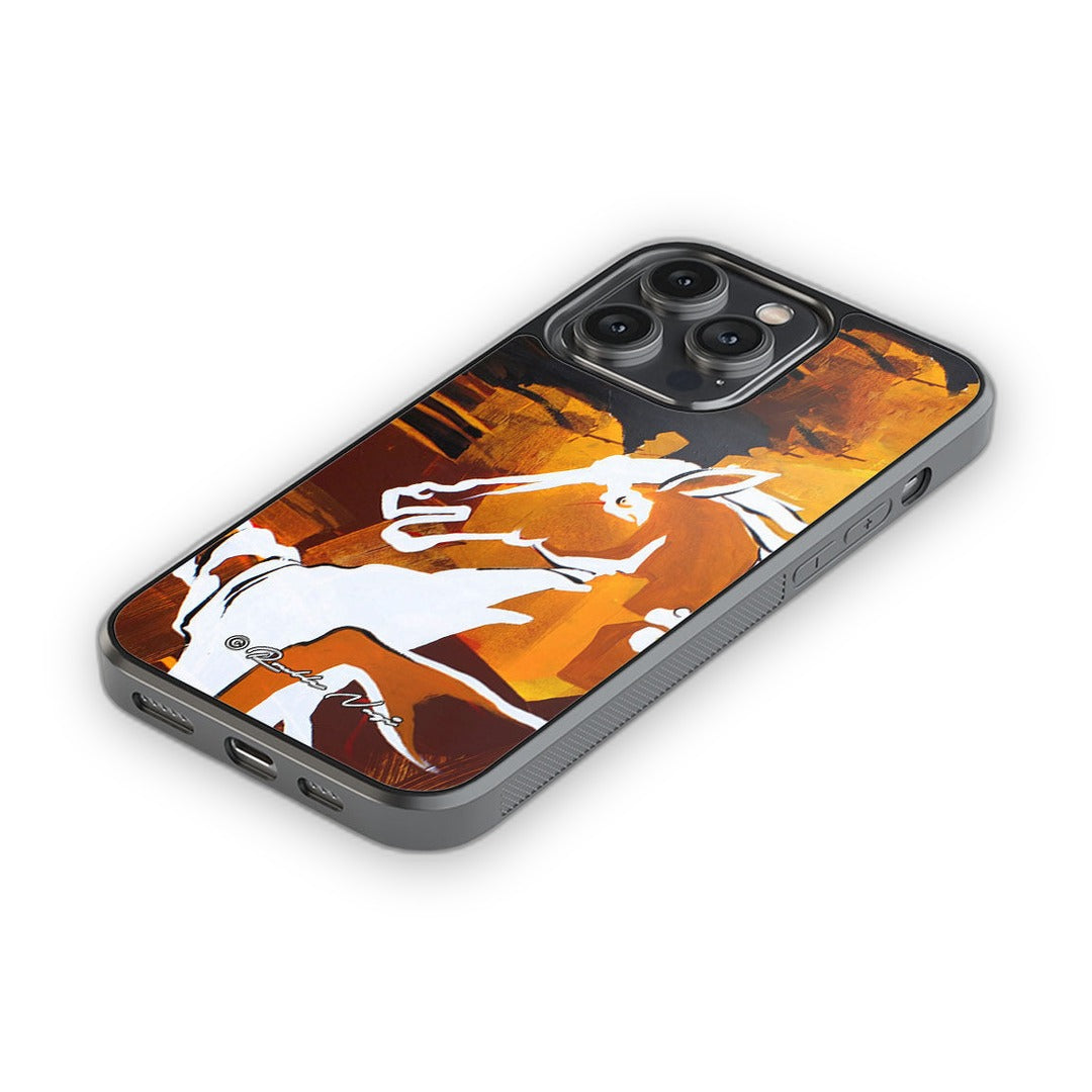 Glory Run Glass iPhone Case for iPhone 14 Pro Max | Macmerise