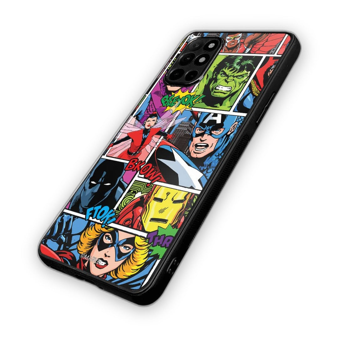 Comic Superheroes Mashup Phone Case for OnePlus 8t | Macmerise