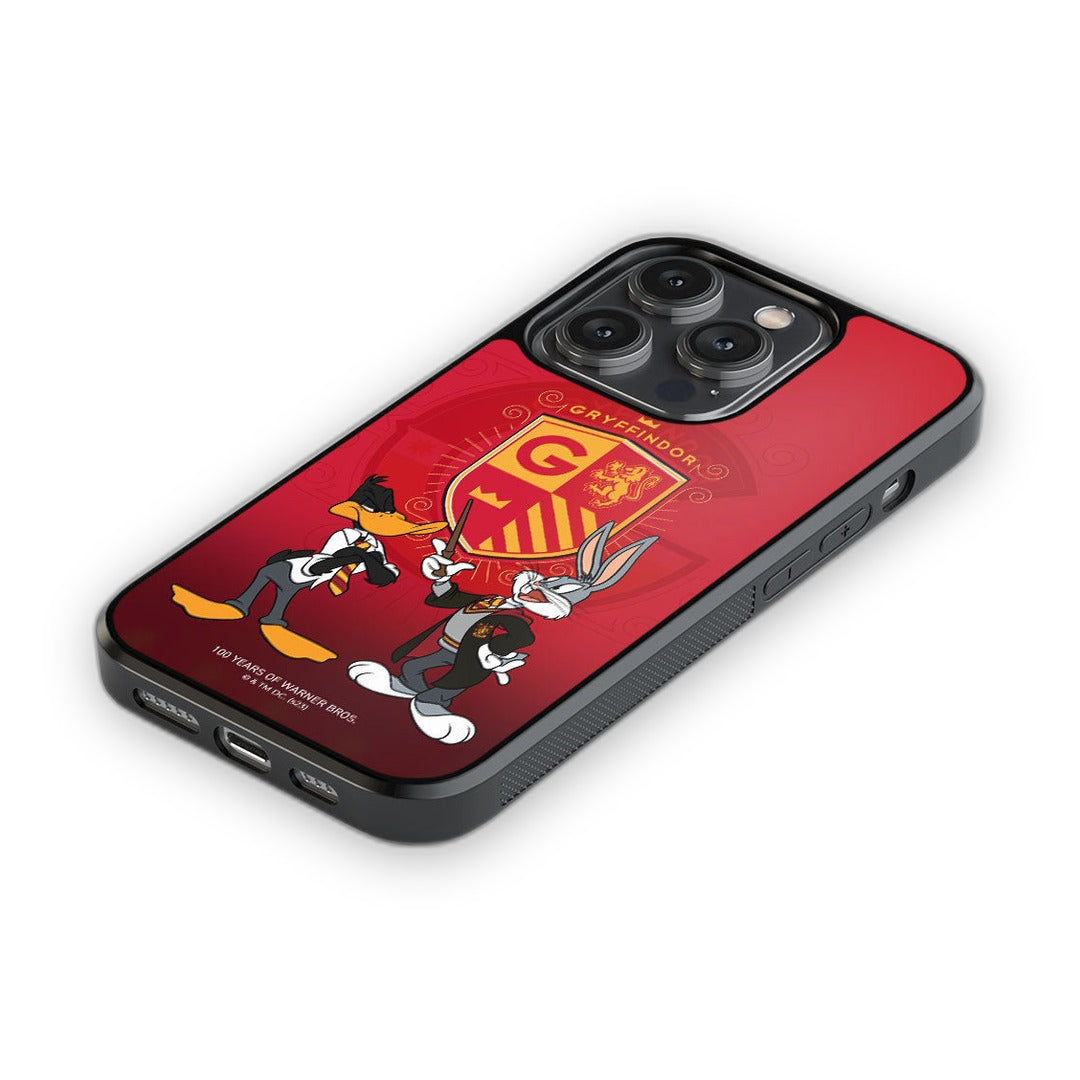 Looney Gryffindor Glass iPhone Case for iPhone 14 Pro | Macmerise