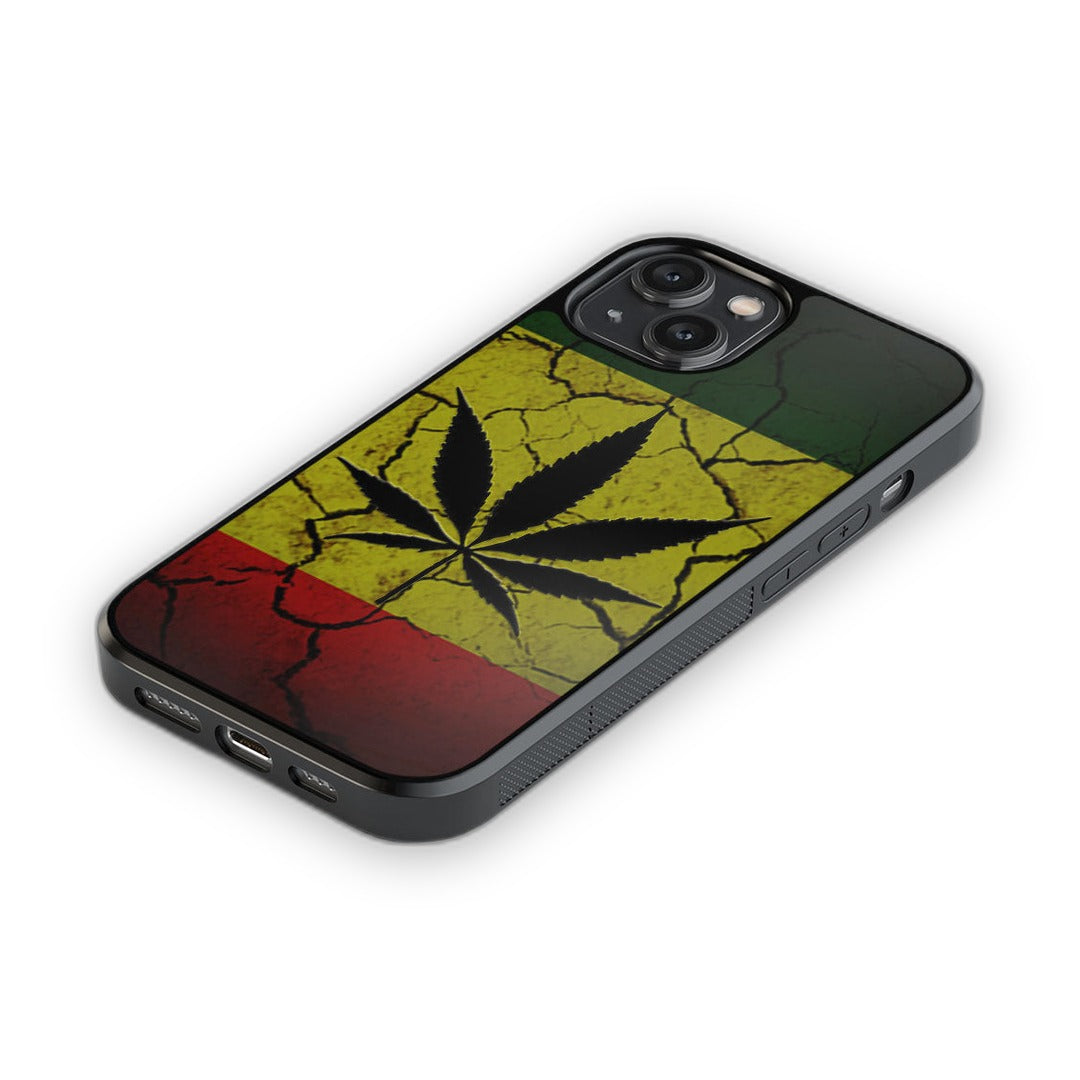 Rastafari Glass iPhone Case for iPhone 14 | Macmerise