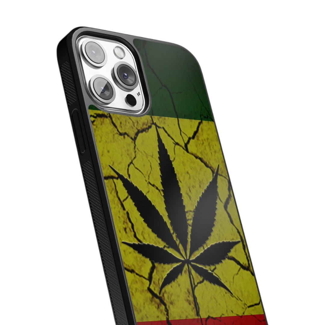 Rastafari Glass iPhone Case for iPhone 13 Pro | Macmerise