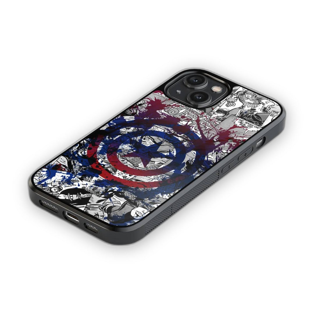 Splash Out Shield Glass iPhone Case for iPhone 14 | Macmerise