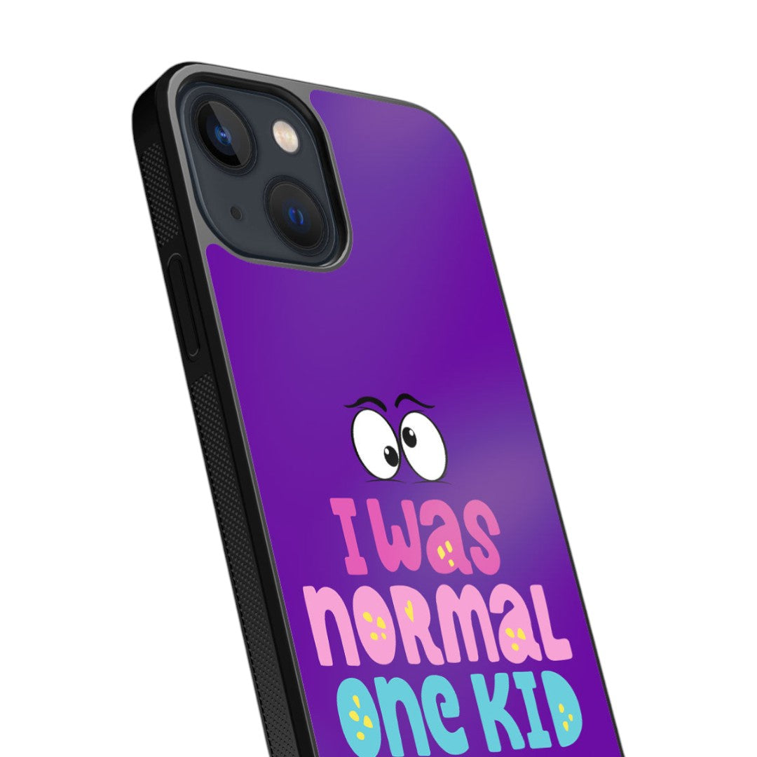 Normal One Kid Ago Glass iPhone Case for iPhone 13 | Macmerise