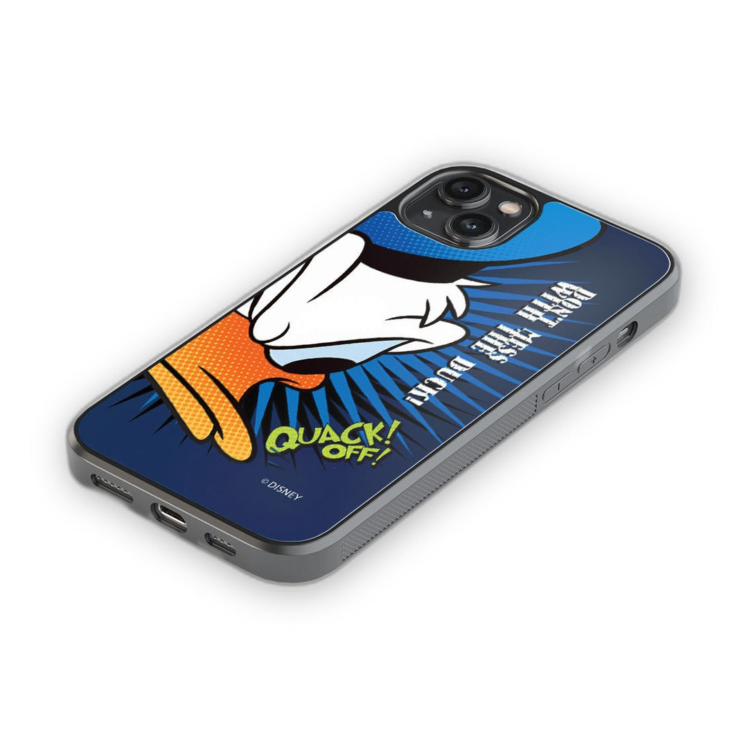 Quack Off Glass iPhone Case for iPhone 14 Plus | Macmerise