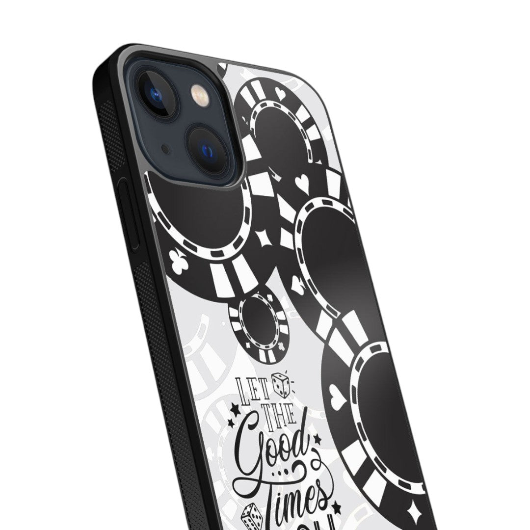 Let the Good Times Roll Glass iPhone Case for iPhone 13 Mini | Macmerise