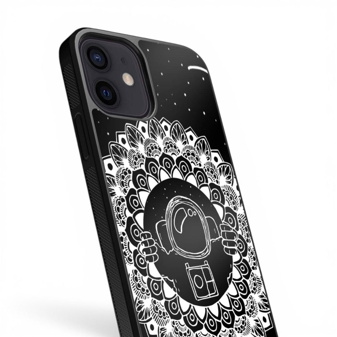 Astronaut White Glass iPhone Case for iPhone 12 Mini | Macmerise