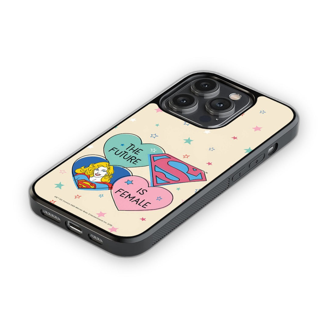 Supergirl Future Glass iPhone Case for iPhone 14 Pro | Macmerise