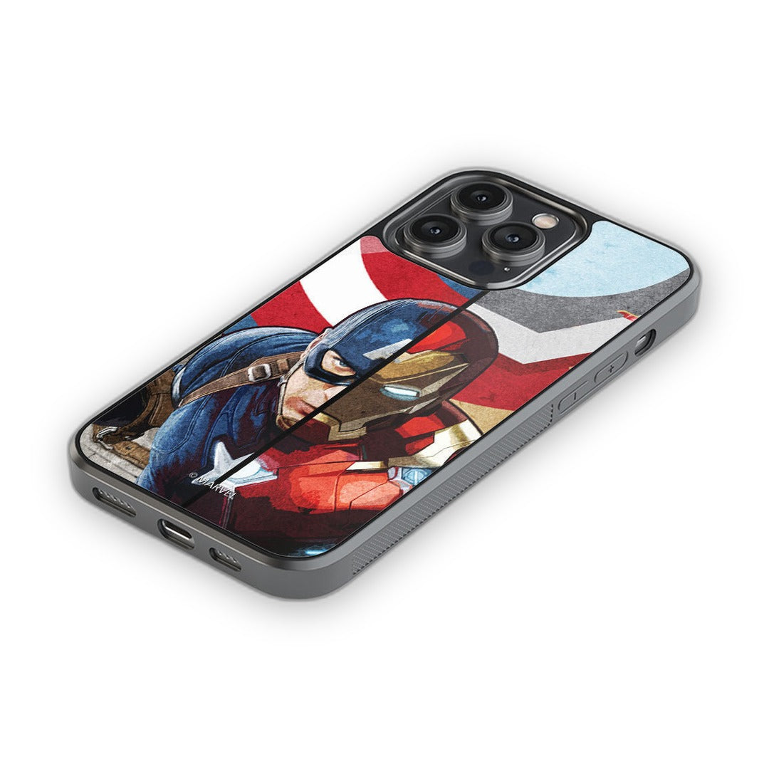 Man Vs Machine Glass iPhone Case for iPhone 14 Pro Max | Macmerise