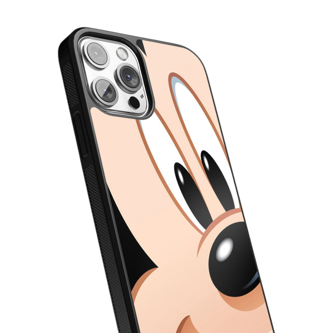 Zoom Up Mickey Glass iPhone Case for iPhone 12 Pro | Macmerise