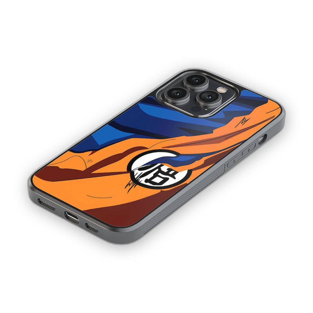 Goku Training Glass iPhone Case for iPhone 14 Pro Max | Macmerise