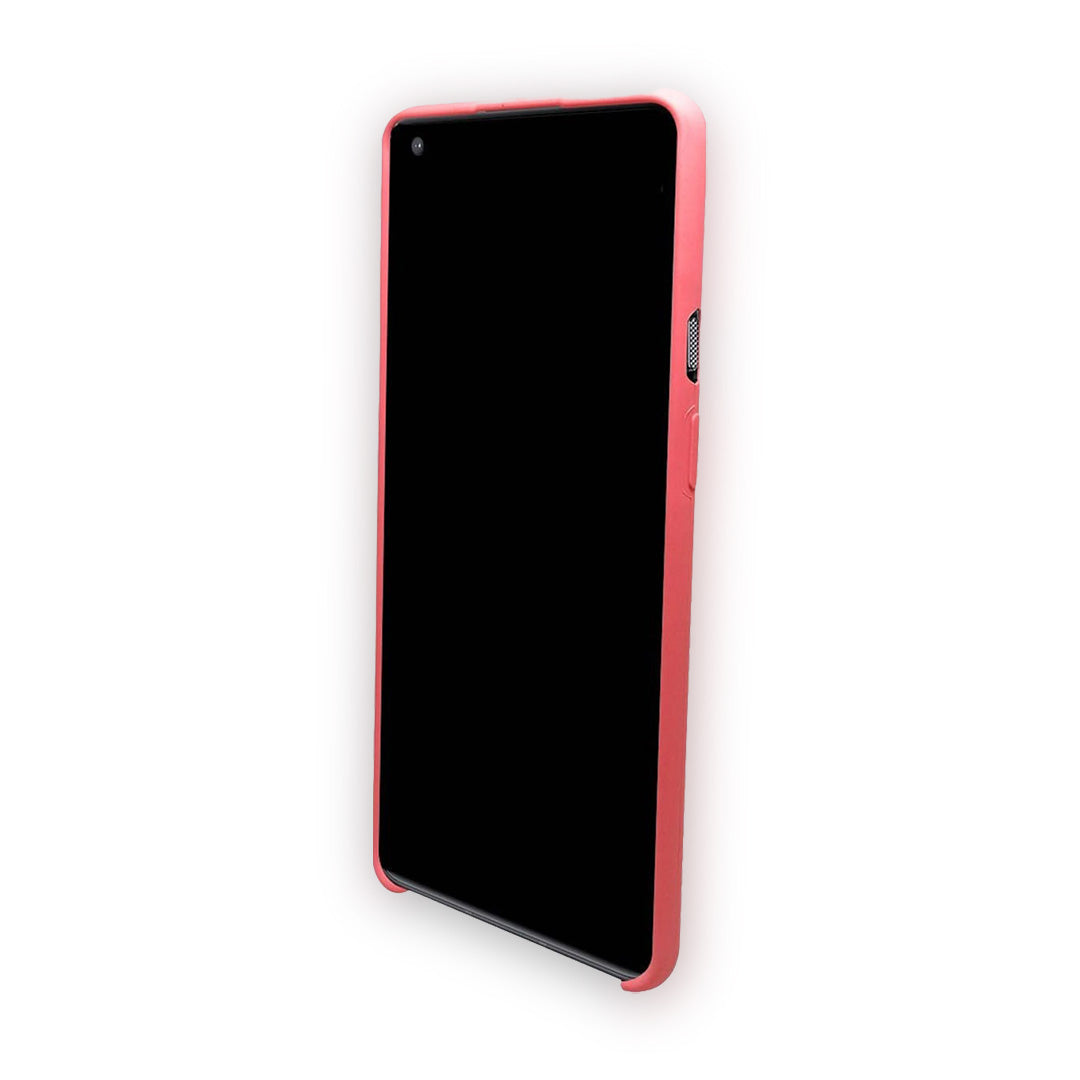 Basics Phone Case for OnePlus 8 Pro Silicone Coral Pink | Macmerise