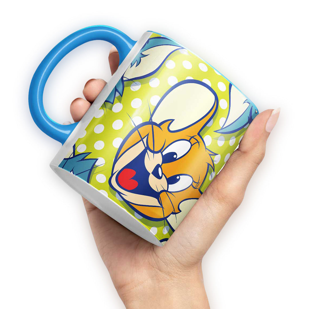 Large Jovial Jumble Coffee Mug | Macmerise