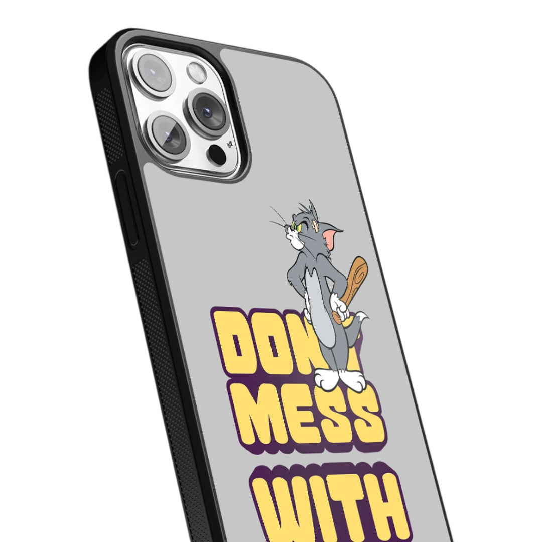 Dont Mess With Me Glass iPhone Case for iPhone 13 Pro | Macmerise