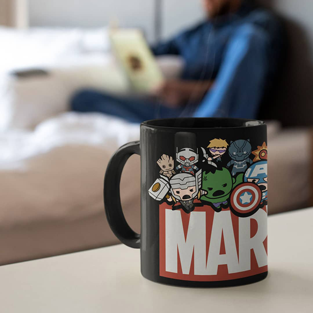 Avengers Assemble Kawaii Coffee Mug | Macmerise