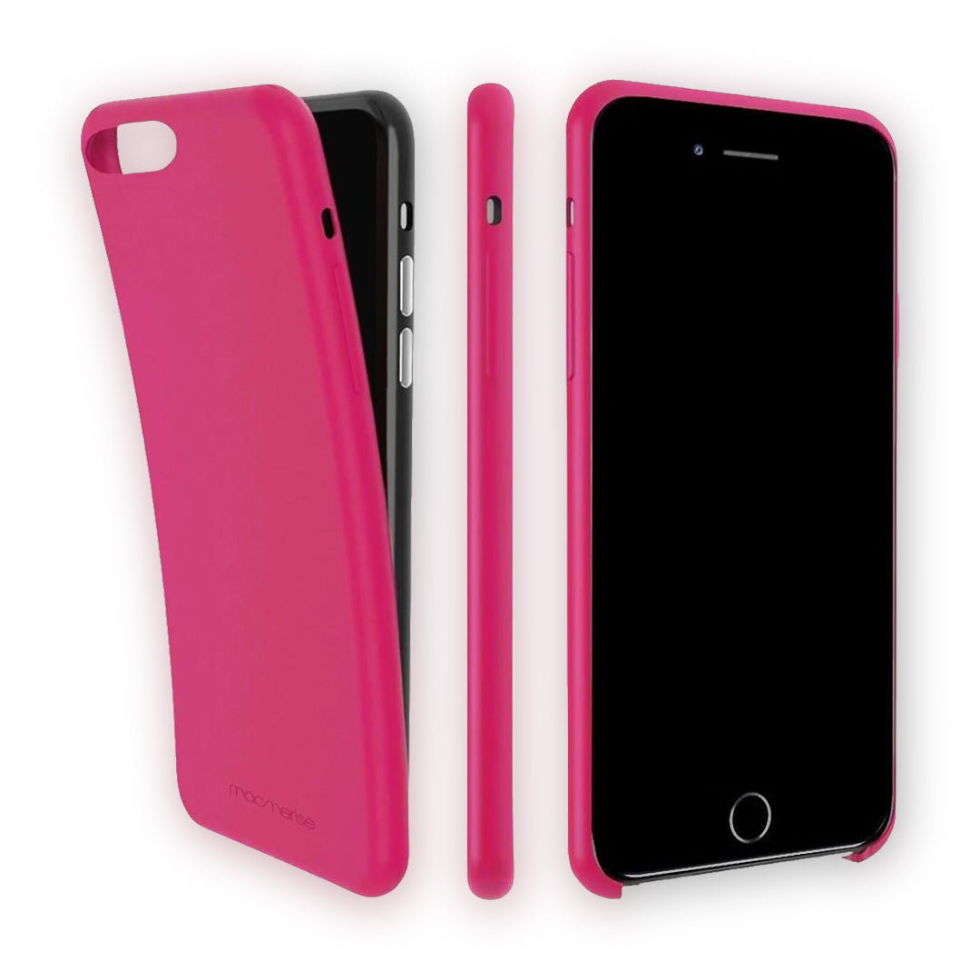 Basics iPhone 7 Plus Silicone Case Fuschia Pink | Macmerise
