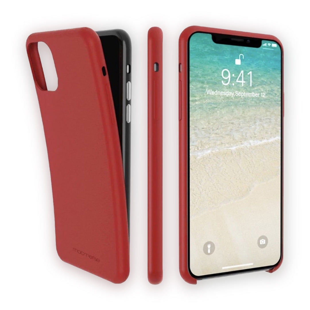 Basics iPhone 11 Pro Silicone Case Red | Macmerise