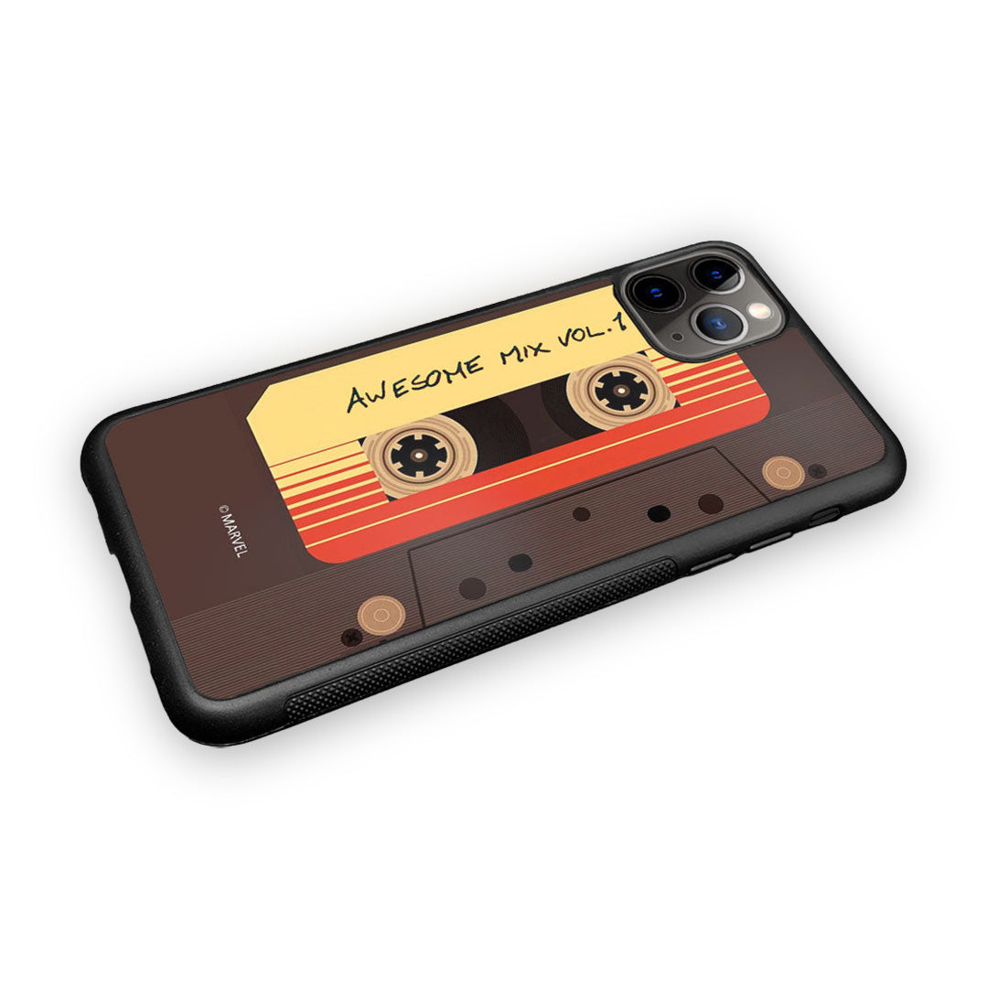 Awesome Mix Tape Glass iPhone Case for iPhone 11 Pro Max | Macmerise