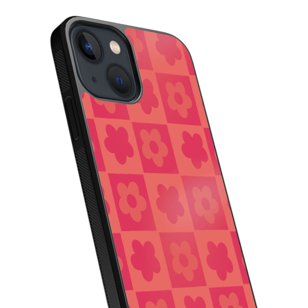 Blossom Bliss Pink Glass iPhone Case for iPhone 13 | Macmerise