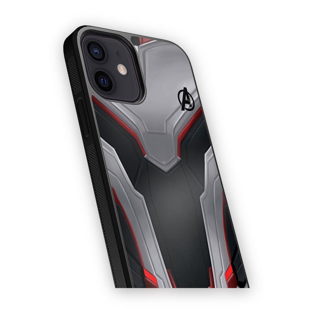 Avengers Endgame Suit Glass iPhone Case for iPhone 12 | Macmerise