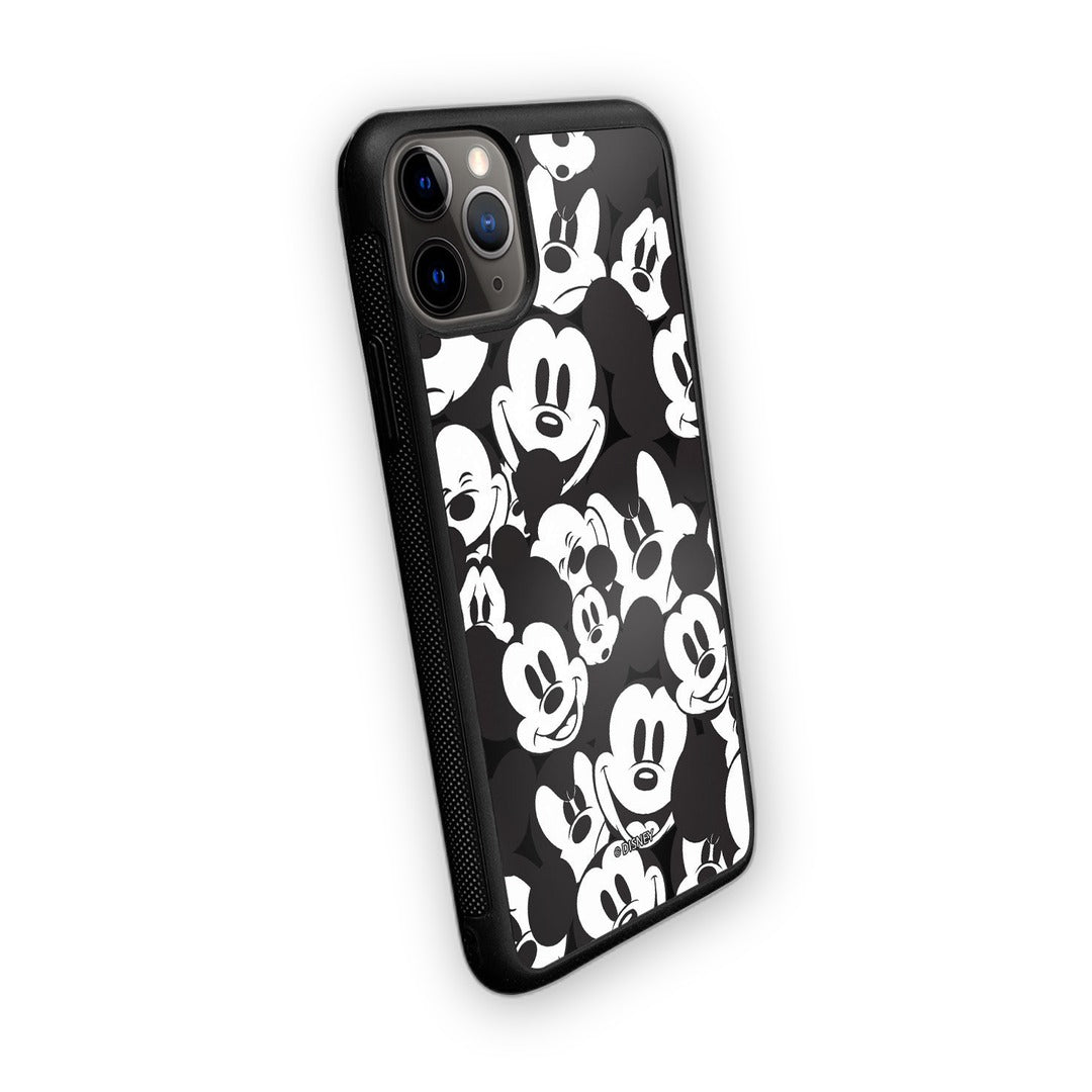 Mickey Smileys Glass iPhone Case for iPhone 11 Pro Max | Macmerise