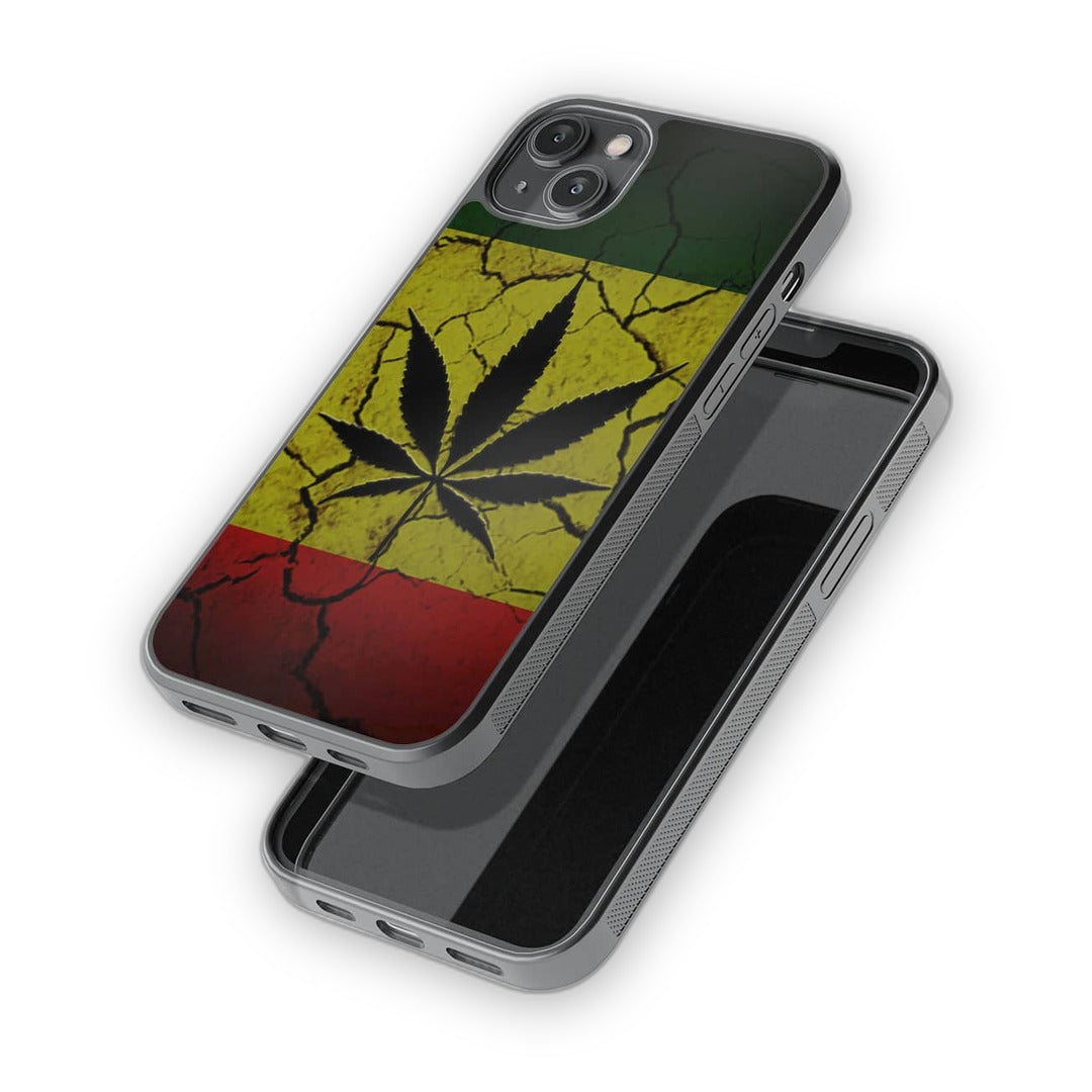 Rastafari Glass iPhone Case for iPhone 14 Plus | Macmerise