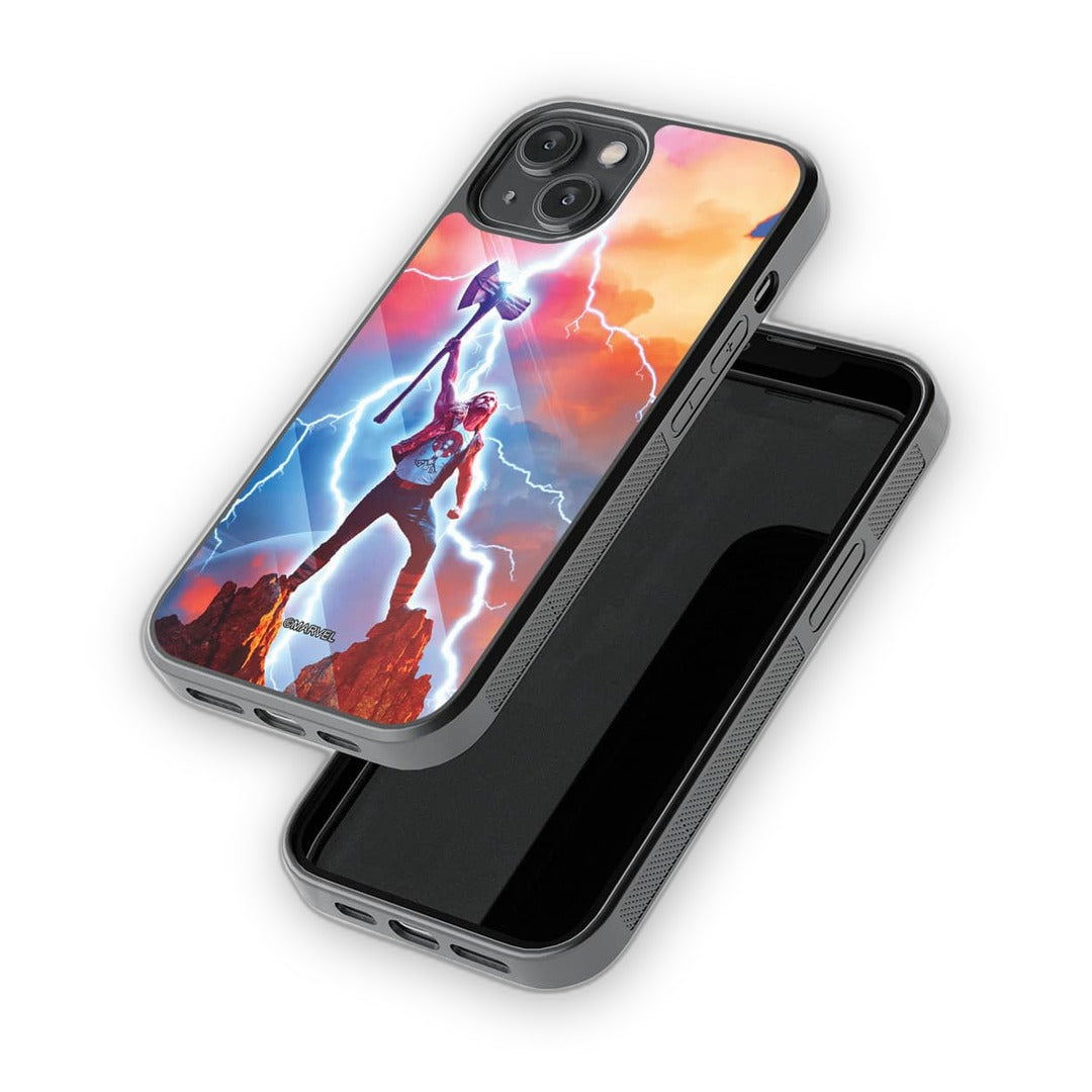 Raise the Stormbreaker Glass iPhone Case for iPhone 14 | Macmerise