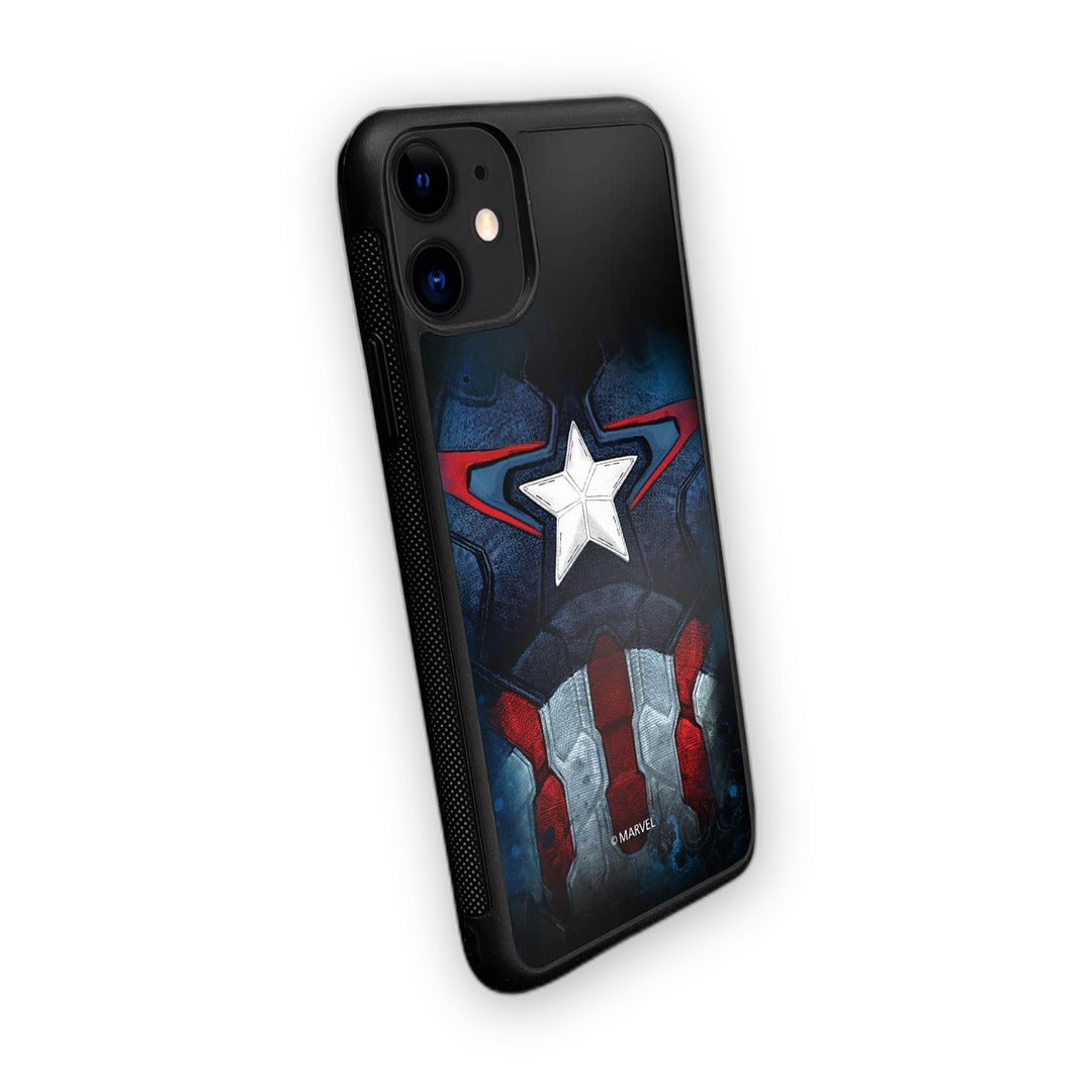 Suit Up Captain Glass iPhone Case for iPhone 11 | Macmerise