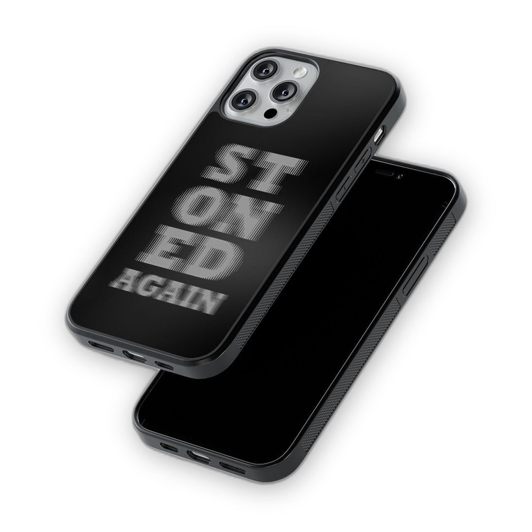 Stoned Again Glass iPhone Case for iPhone 13 Pro | Macmerise