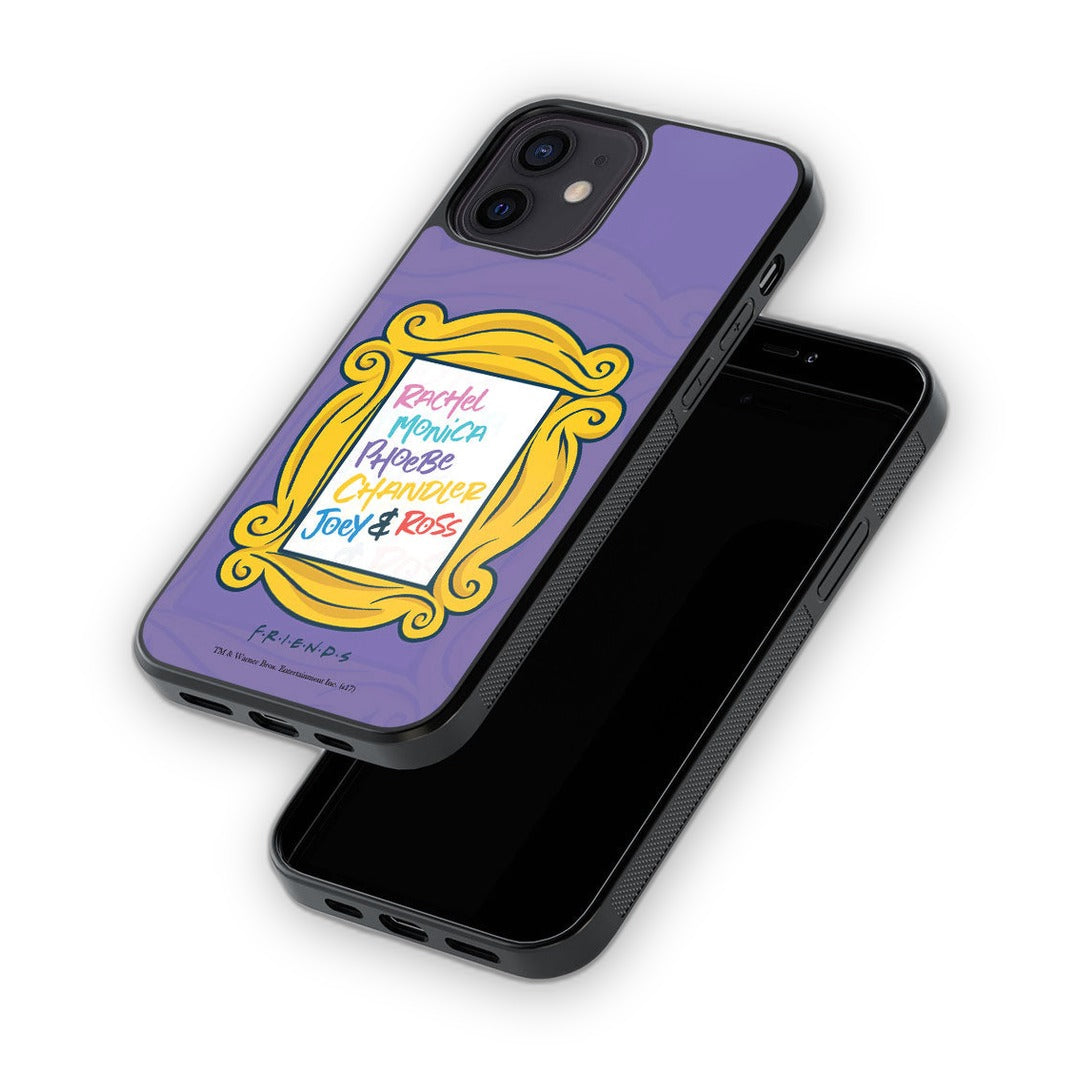 Framed in Friendship Glass iPhone Case for iPhone 12 | Macmerise
