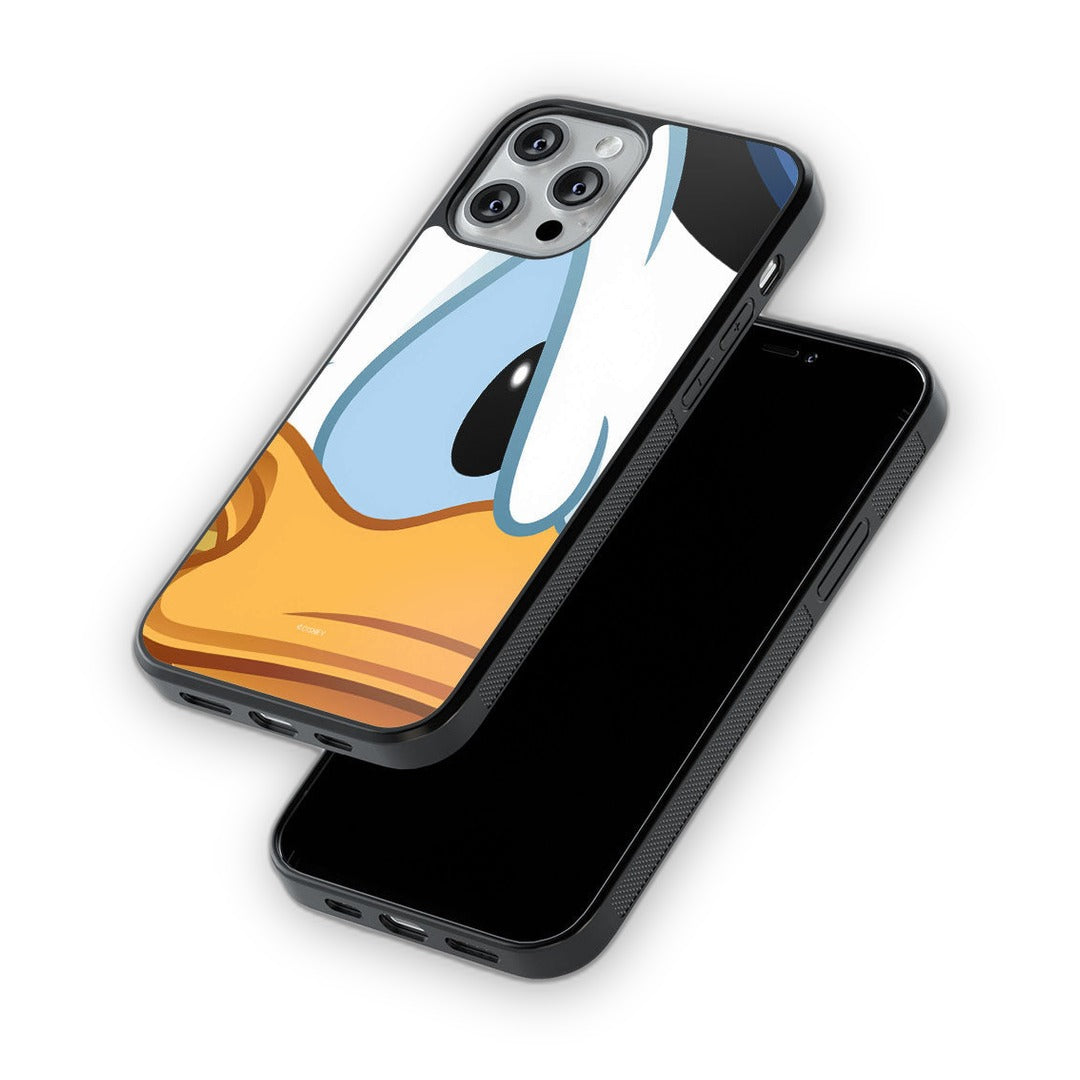 Zoom Up Donald Glass iPhone Case for iPhone 13 Pro Max | Macmerise