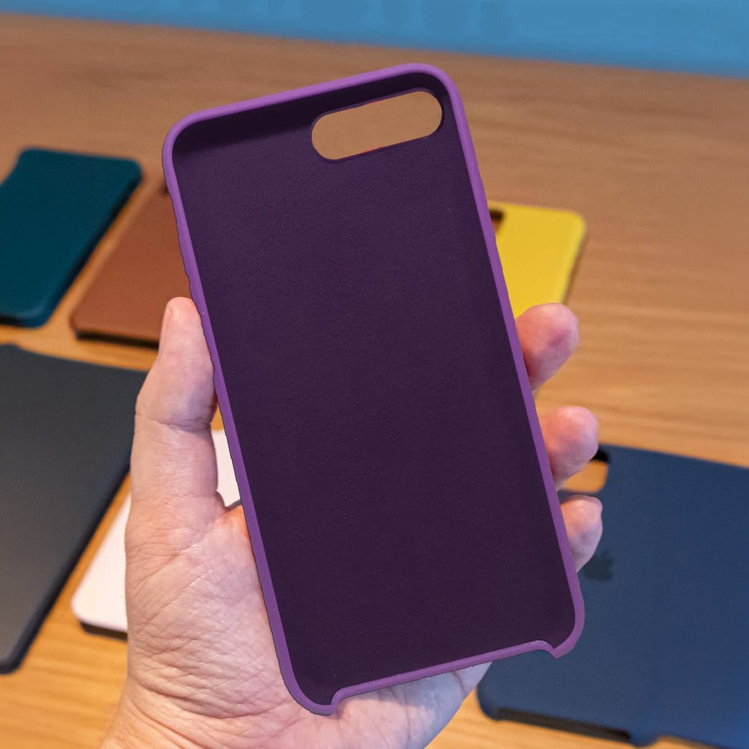 Basics iPhone 7 Plus Silicone Case Purple | Macmerise