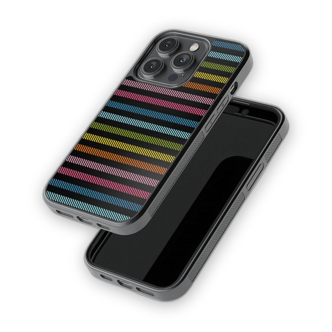 Stripes All the Way Glass iPhone Case for iPhone 14 Pro | Macmerise