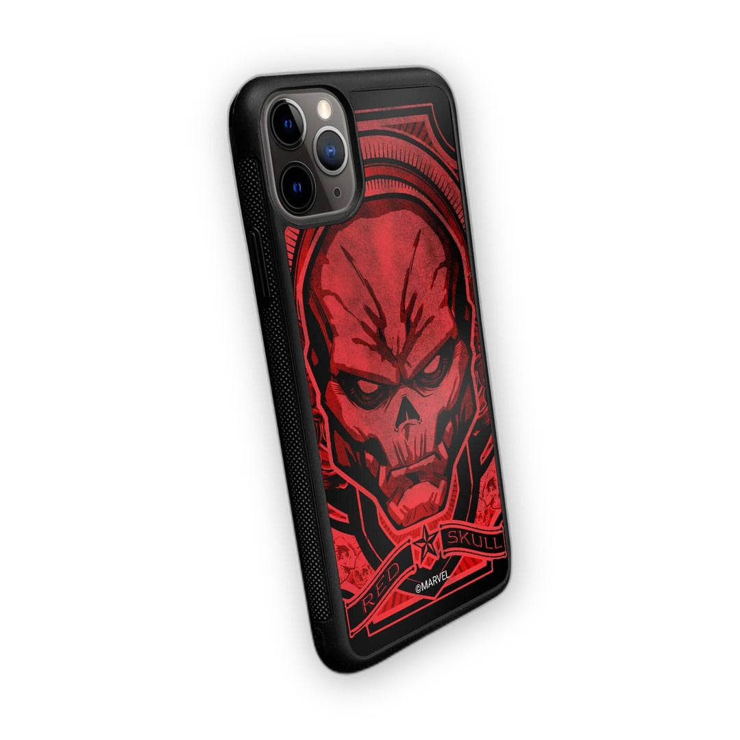 Red Skull Saga Glass iPhone Case for iPhone 11 Pro | Macmerise