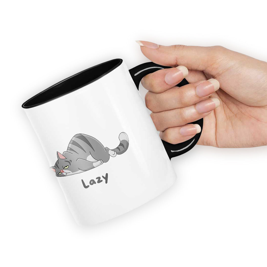 Lazy Cat Coffee Mug | Macmerise