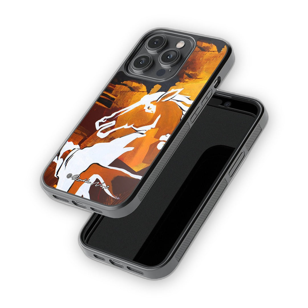 Glory Run Glass iPhone Case for iPhone 14 Pro | Macmerise
