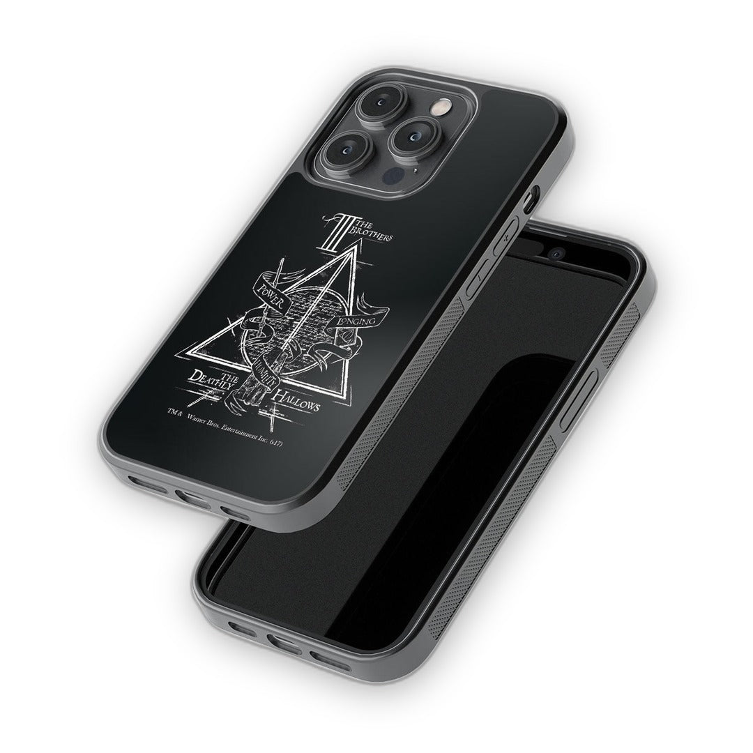 the Deathly Hallows Glass iPhone Case for iPhone 14 Pro | Macmerise