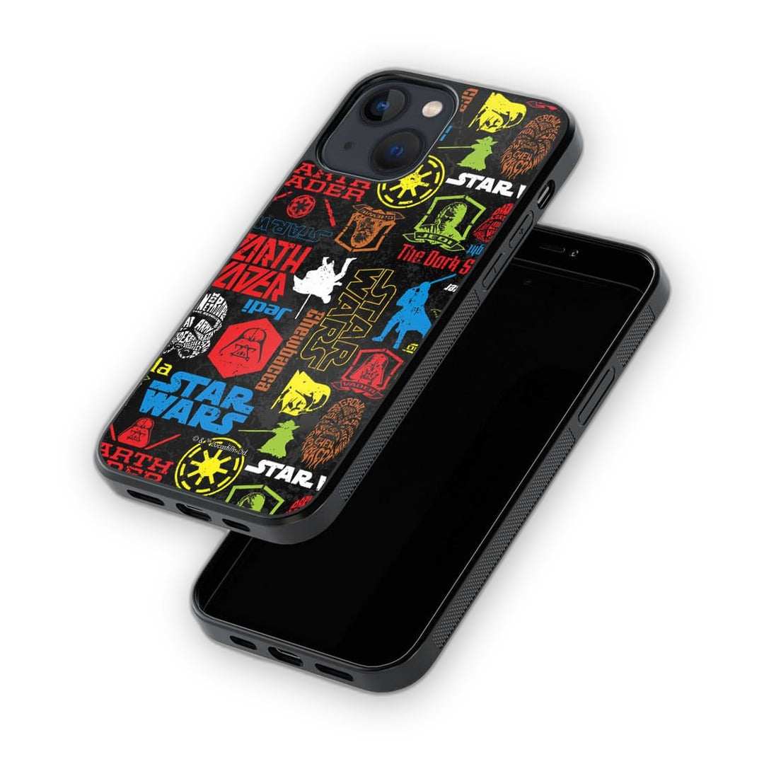 Star Wars Mashup Glass iPhone Case for iPhone 13 Mini | Macmerise