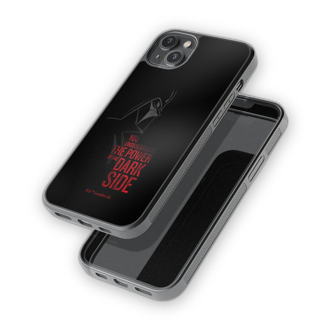 the Dark Side Glass iPhone Case for iPhone 14 Plus | Macmerise