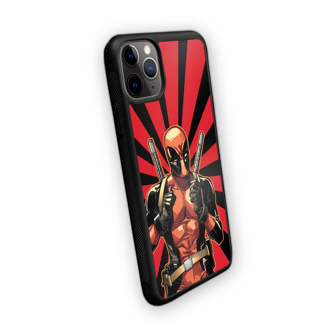Smart Ass Deadpool Glass iPhone Case for iPhone 11 Pro Max | Macmerise