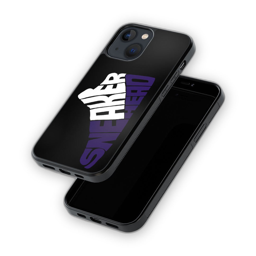 Sneakerhead Court Purple Glass iPhone Case for iPhone 13 | Macmerise