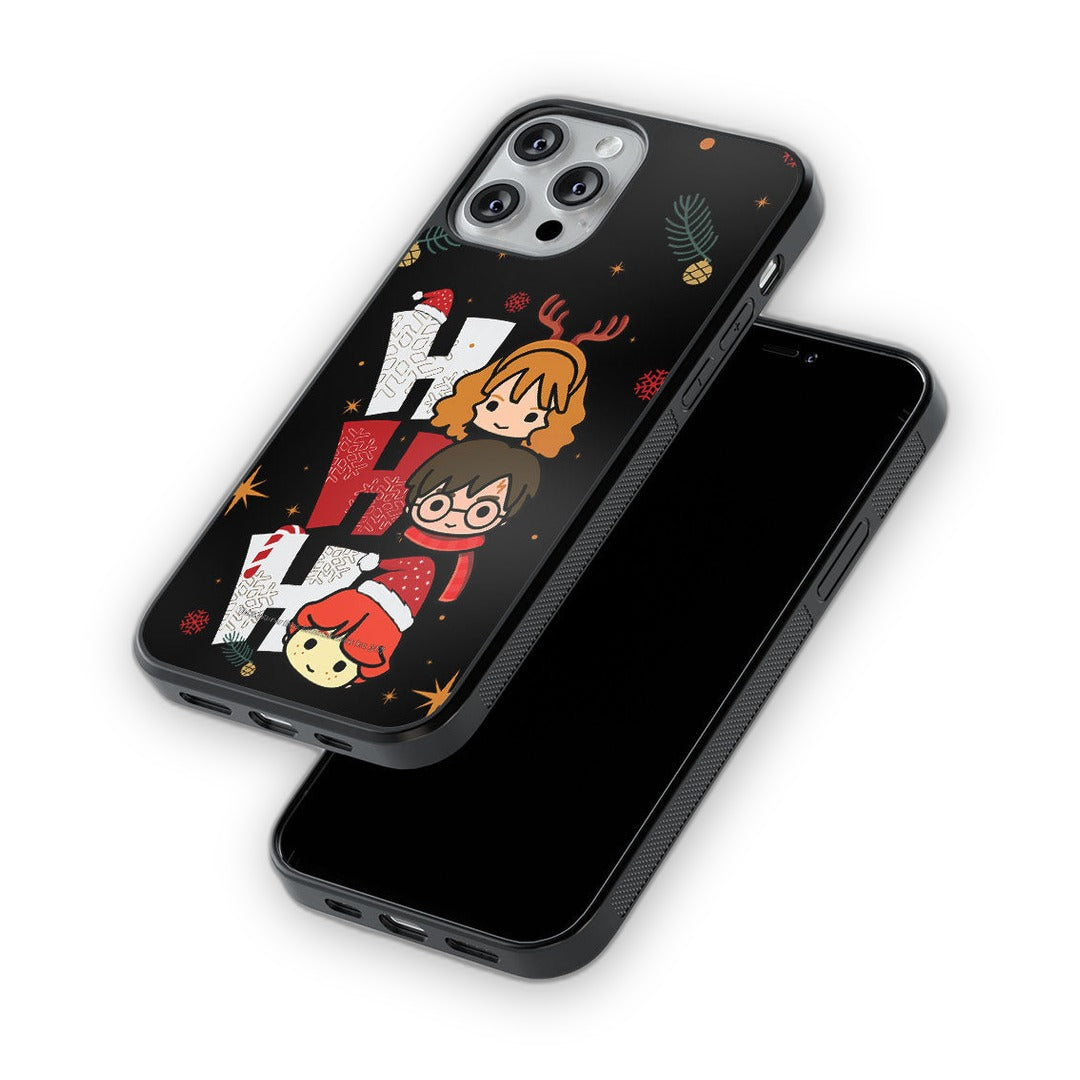 Harry Potter Ho Ho Ho Glass iPhone Case for iPhone 12 Pro | Macmerise