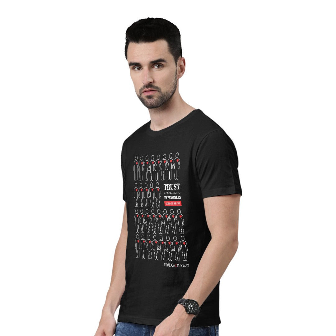 Trust With Simple Belief Unisex T-Shirt | Macmerise